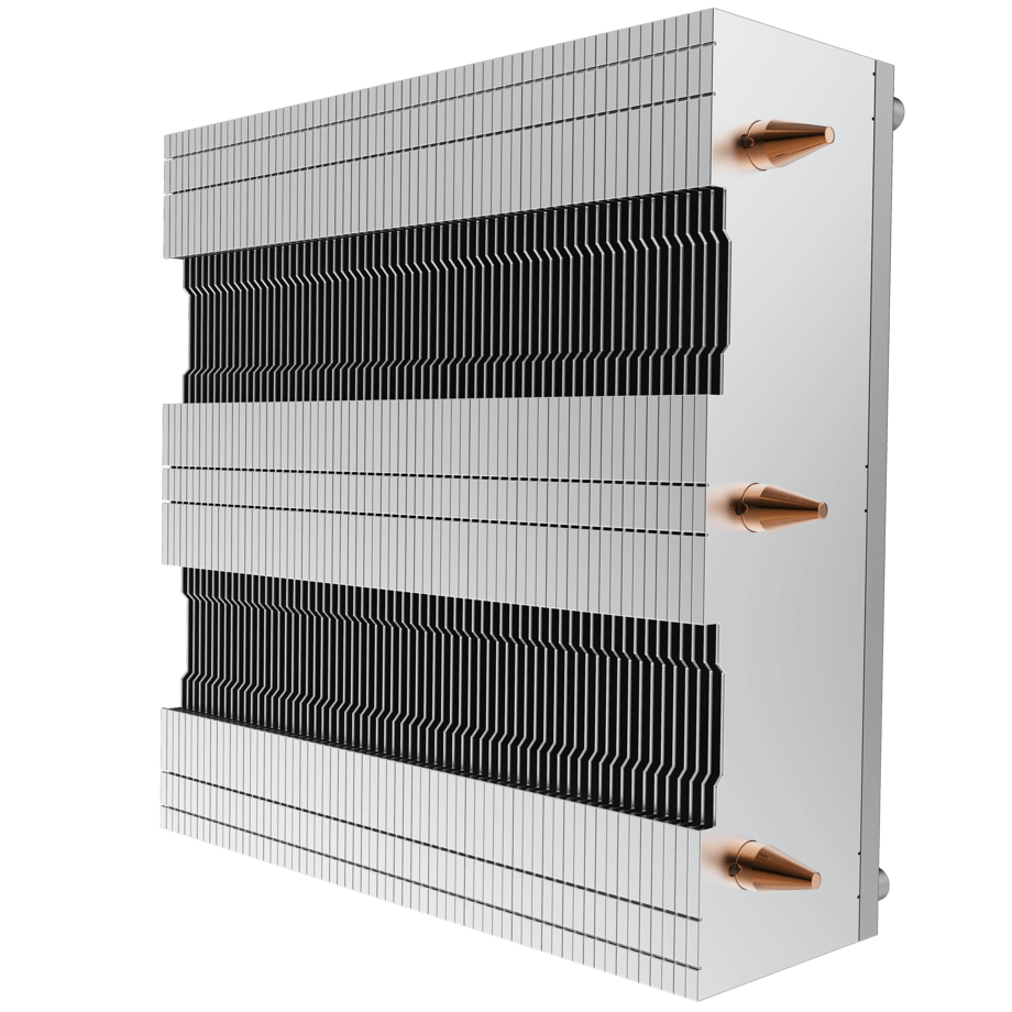 Aluminium Kühlkörper Für SSR Relais - 127x70x50mm Für 10-100A