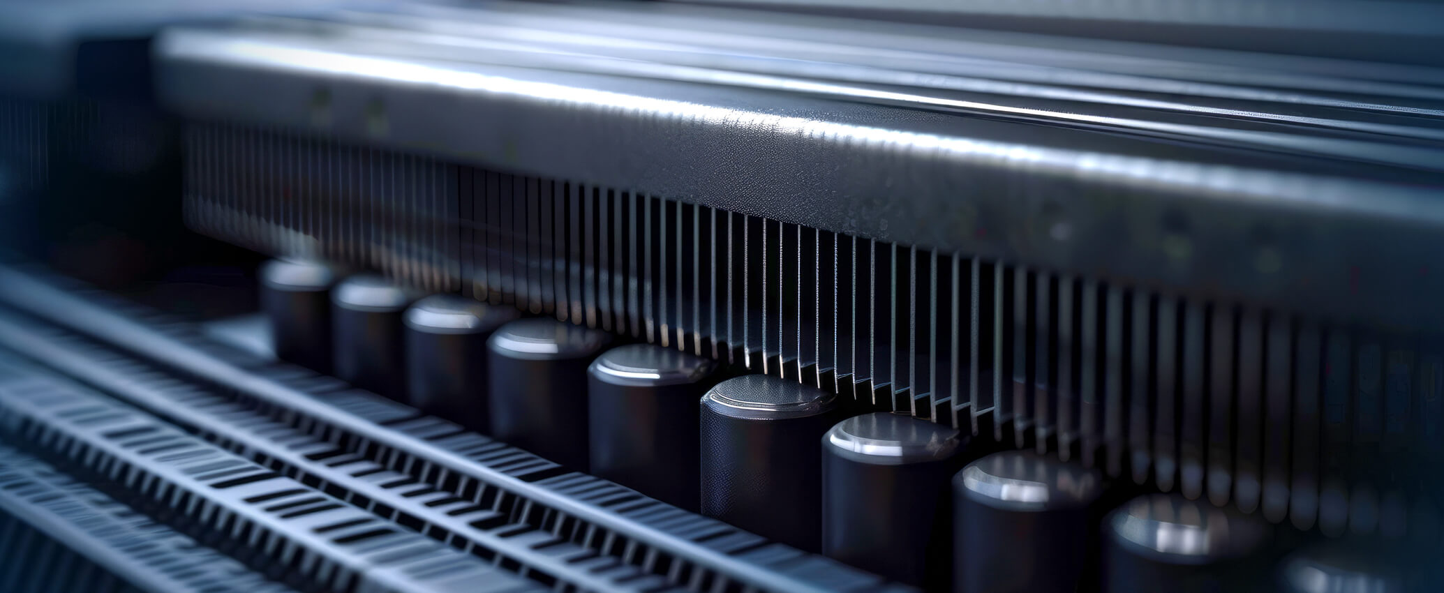 Ersatz-Kühlkörper Für Elektromotor – Aus Aluminiumlegierung, Blau, Effiziente Wärmeableitung