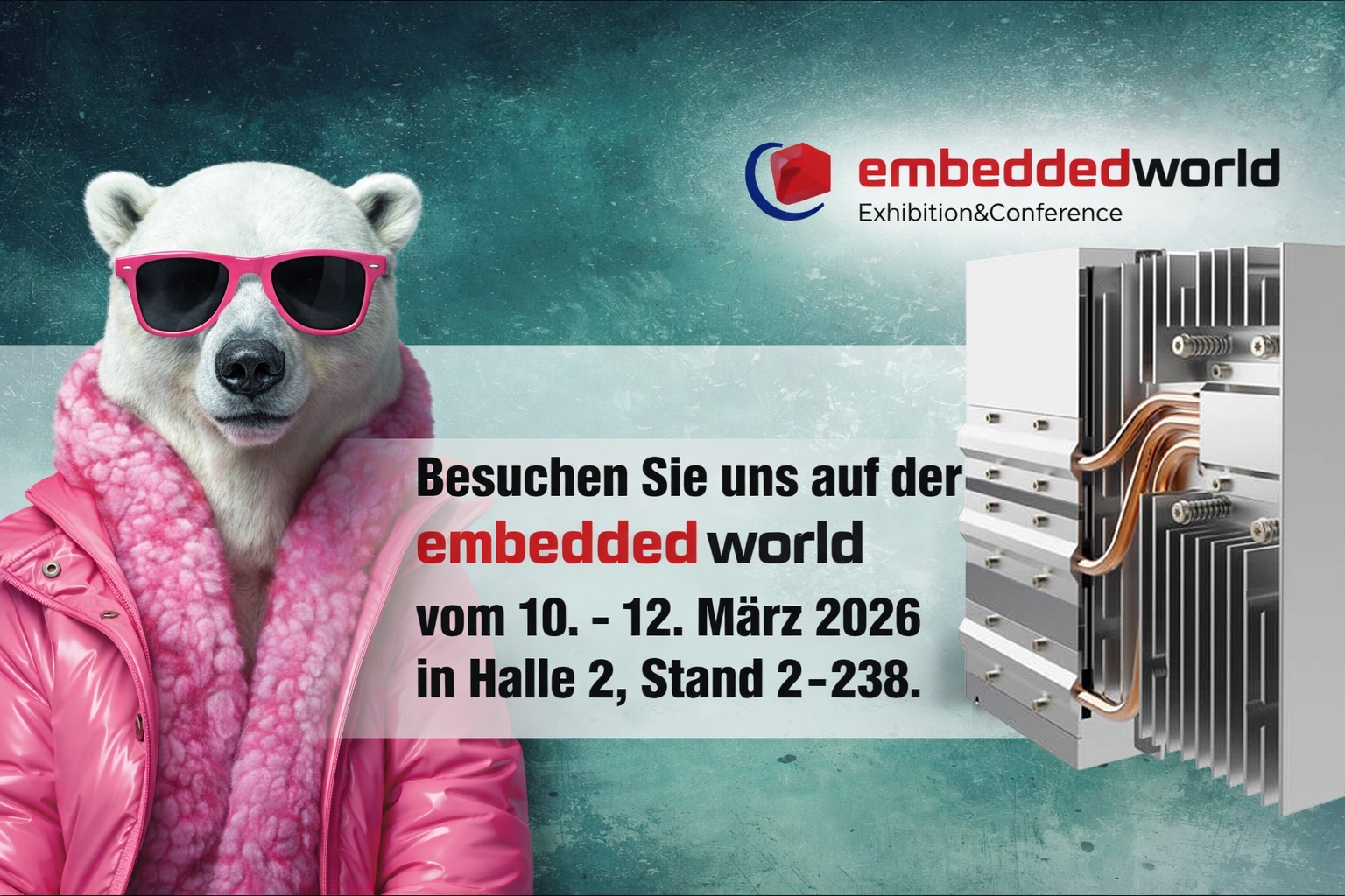 Auf dem Bild wird für die Teilnahme an der 